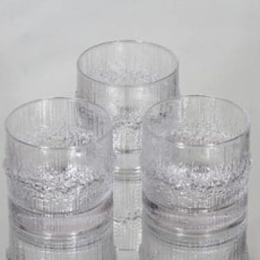 Iittala Niva lasit, 16 cl, 3 kpl, suunnittelija Tapio Wirkkala, 16 cl