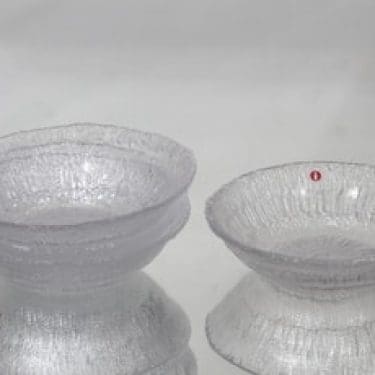 Iittala Solaris lautaset, syvä, 4 kpl, suunnittelija Tapio Wirkkala, syvä