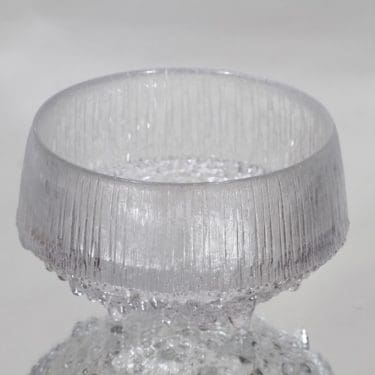 Iittala Ultima Thule kulho, kirkas, suunnittelija Tapio Wirkkala,