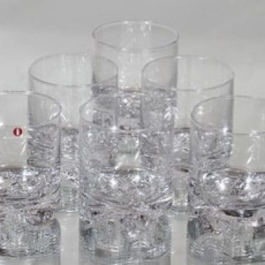 Iittala Gaissa lasit, 20 cl, 6 kpl, suunnittelija tapio Wirkkala, 20 cl