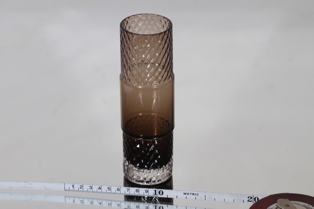 Riihimäen lasi 1492 maljakko, ruskea, suunnittelija Tamara Aladin, kuva 2