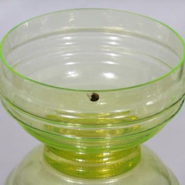 Riihimäen lasi Sulttaani kulho, keltainen, suunnittelija Nanny Still,