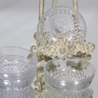 Riihimäen lasi Merja jälkiruokakulhot, kirkas, 4 kpl, suunnittelija Tamara Aladin,