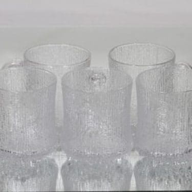 Iittala Ultima Thule tuopit, 50 cl, 5 kpl, suunnittelija Tapio Wirkkala, 50 cl