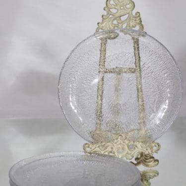 Iittala Solaris lautaset, matala, 6 kpl, suunnittelija Tapio Wirkkala, matala, suuri