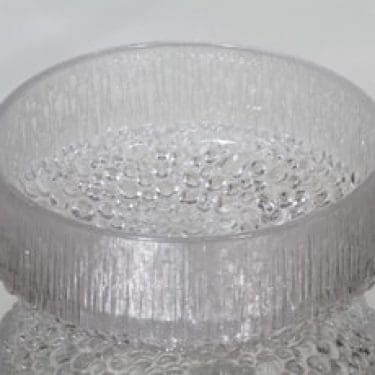 Iittala Ultima Thule kulho, kirkas, suunnittelija Tapio Wirkkala,