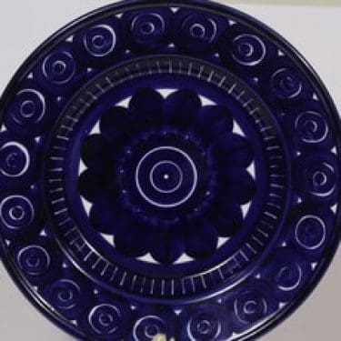 Arabia Valencia hedelmävat, käsinmaalattu, suunnittelija Ulla Procope, käsinmaalattu, suuri, syvä, signeerattu