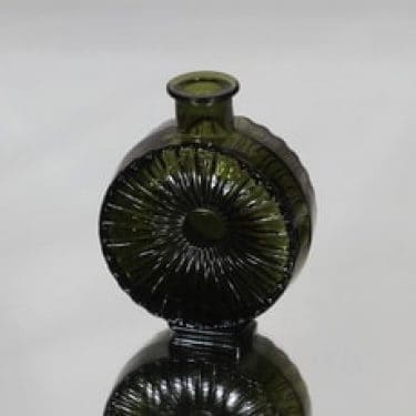 Riihimäen lasi Aurinkopullo koristepullo, koko ¼, suunnittelija Helena Tynell, koko ¼, pieni