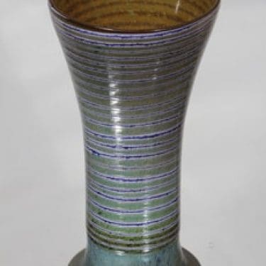 Nuutajärvi Pro Arte Ranta maljakko, signeerattu, suunnittelija Oiva Toikka, signeerattu, filigraani