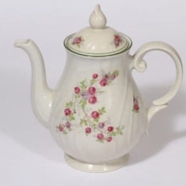 Arabia Inga-Liisa kahvikaadin, 1 l, suunnittelija , 1 l, siirtokuva, kukka-aihe