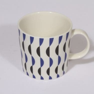 Arabia Aallokko muki, 30 cl, suunnittelija , 30 cl, serikuva