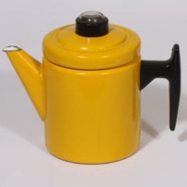 Finel Pikku-Pehtoori kahvipannu, 1 l, suunnittelija Antti Nurmesniemi, 1 l, pulputin