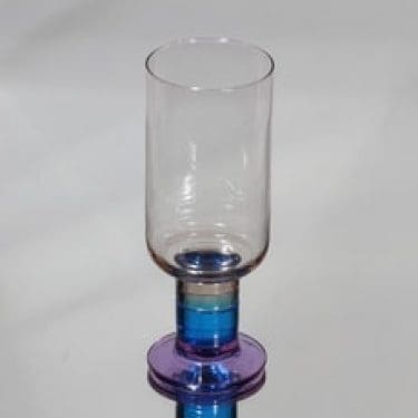 Nuutajärvi Pokaali pokaali, sininen-kirkas, suunnittelija Kaj Franck, pieni