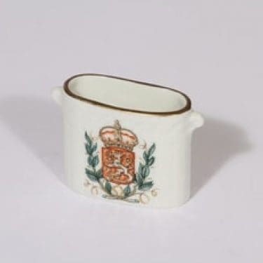 Arabia savukerasia, suunnittelija , pieni, siirtokuva, vaakuna-aihe