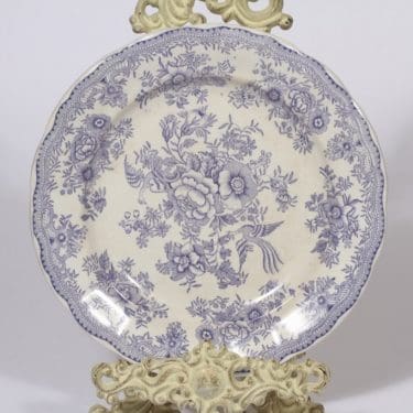 Arabia Fasaani lautanen, sininen, suunnittelija , kuparipainokoriste