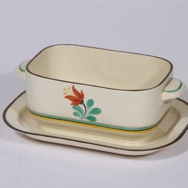 Arabia Annikki rasia, käsinmaalattu, suunnittelija , käsinmaalattu