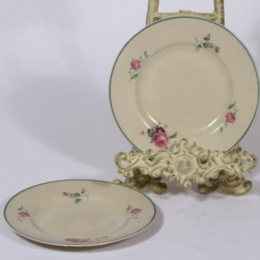 Arabia lautaset, 2 kpl, suunnittelija , pieni, siirtokuva