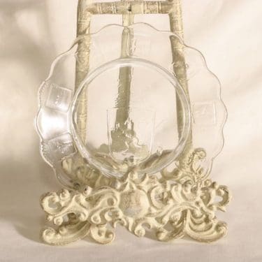 Nuutajärvi 51.8 lautanen, vaakuna-aihe, suunnittelija ,