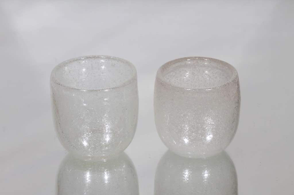 Nuutajärvi Iglu juomalasit, 20 cl, 2 kpl, suunnittelija Oiva Toikka, 20 cl