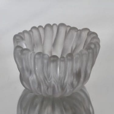 Iittala Jäkälä taide-esine, signeerattu, suunnittelija Tapio Wirkkala, signeerattu, matta