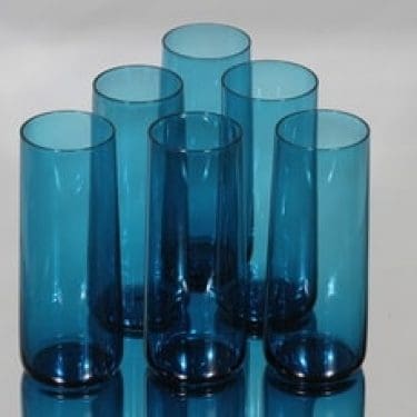 Riihimäen lasi Harlekiini mehulasit, 30 cl, 6 kpl, suunnittelija Nanny Still, 30 cl