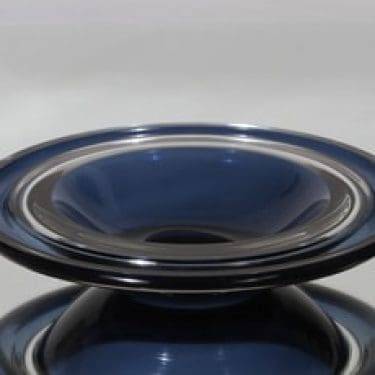 Nuutajärvi Saturnus taide-esine, signeerattu, suunnittelija Jaakko Niemi, signeerattu