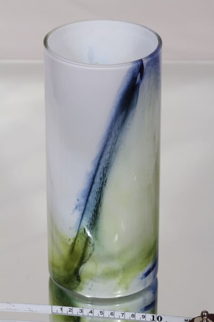 Riihimäen lasi Koralli maljakko, monivärinen, suunnittelija Tamara Aladin, suuri, opaaliverho kuva 2