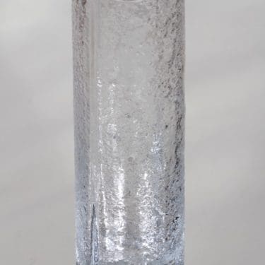 Riihimäen lasi 1456 maljakko, kirkas, suunnittelija Tamara Aladin,