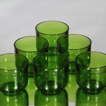 Nuutajärvi Fasetti lasit, 15 cl, 6 kpl, suunnittelija Kaj Franck, 15 cl