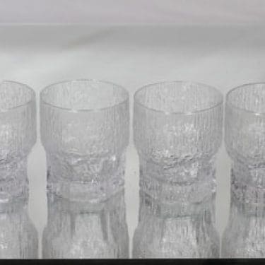 Iittala Aslak lasit, 35 cl, 4 kpl, suunnittelija Tapio Wirkkala, 35 cl