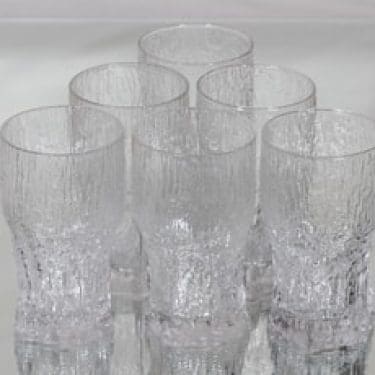 Iittala Aslak lasit, 35 cl, 6 kpl, suunnittelija Tapio Wirkkala, 35 cl