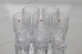 Iittala Aslak lasit, 35 cl, 5 kpl, suunnittelija Tapio Wirkkala, 35 cl