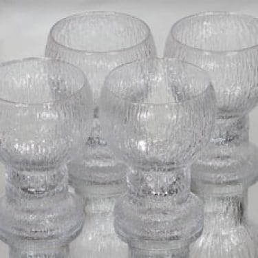 Iittala Kekkerit olutlasit, 50 cl, 4 kpl, suunnittelija Timo Sarpaneva, 50 cl