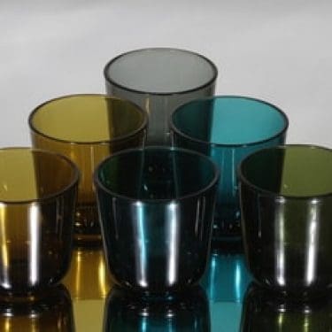 Nuutajärvi 5023 lasit, 20 cl, 6 kpl, suunnittelija Kaj Franck, 20 cl