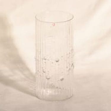 Iittala Mesi maljakko, kirkas, suunnittelija Tapio Wirkkala,