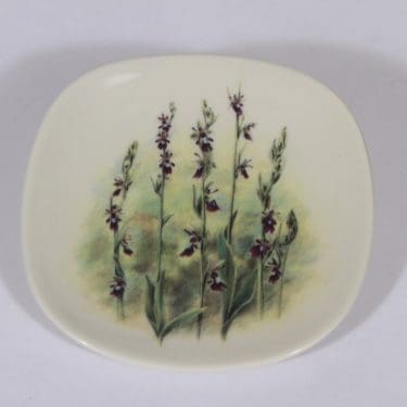 Arabia WWF koristelautanen, Kimalaisorho, suunnittelija , Kimalaisorho, pieni, serikuva