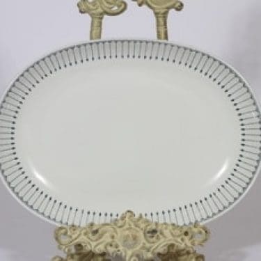 Arabia Heini vati, suunnittelija Raija Uosikkinen, pieni, soikea, kuparipainokoriste