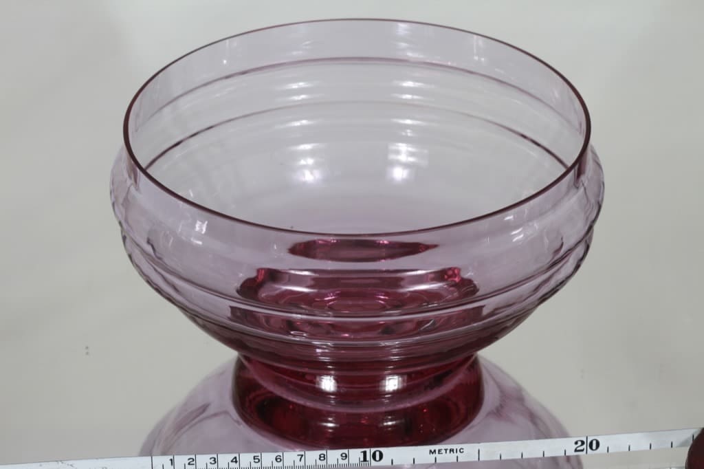 Riihimäen lasi Sulttaani kulho, ametisti, suunnittelija Nanny Still, suuri kuva 2