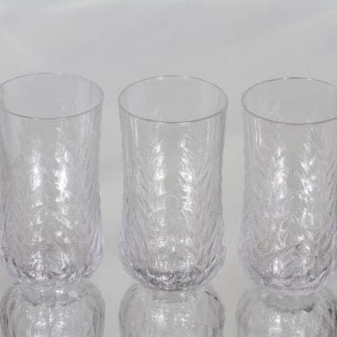 Iittala Koivu lasit, 30 cl, 3 kpl, suunnittelija Jorma Vennola, 30 cl