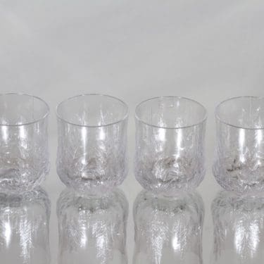 Iittala Koivu lasit, 13 cl, 4 kpl, suunnittelija Jorma Vennola, 13 cl