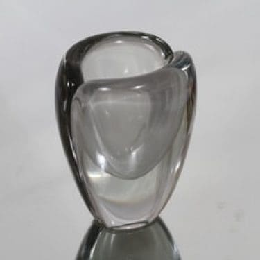 Nuutajärvi Usva taide-esine, signeerattu, suunnittelija Kaj Franck, signeerattu, massiivinen