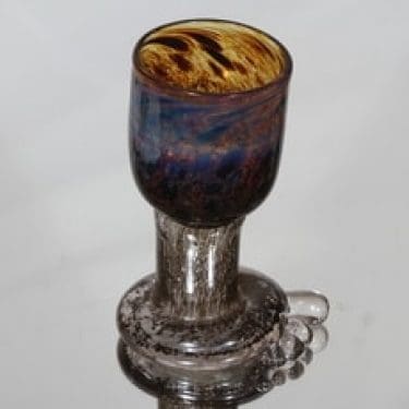 Nuutajärvi taide-esine, monivärinen, suunnittelija Björn Weckström,