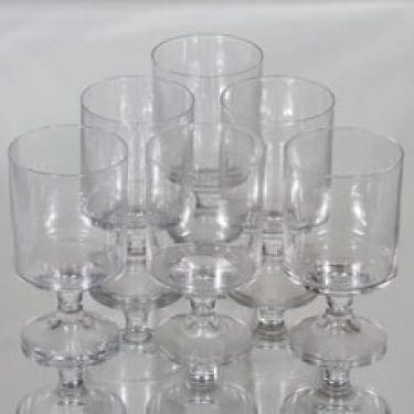 Iittala Karelia punaviinilasit, 25 cl, 6 kpl, suunnittelija Tapio Wirkkala, 25 cl