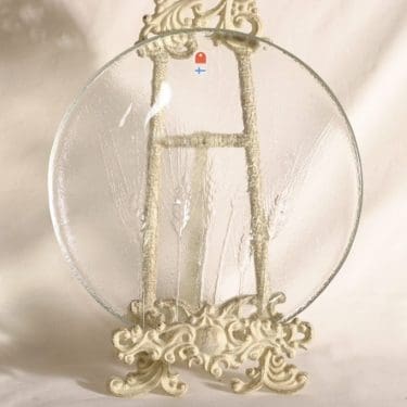 Humppila Heiniä kainalossa vati, kirkas, suunnittelija Kaija Aarikka,