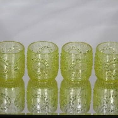 Riihimäen lasi Grapponia juomalasit, 16 cl, 4 kpl, suunnittelija Nanny Still, 16 cl