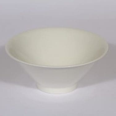 Arabia Harlekin kulho, valkoinen, suunnittelija Inkeri Leivo,