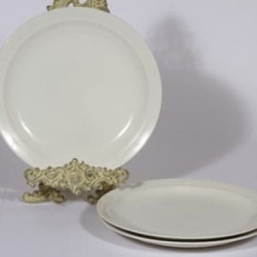 Arabia Harlekin lautaset, matala, 3 kpl, suunnittelija Inkeri Leivo, matala