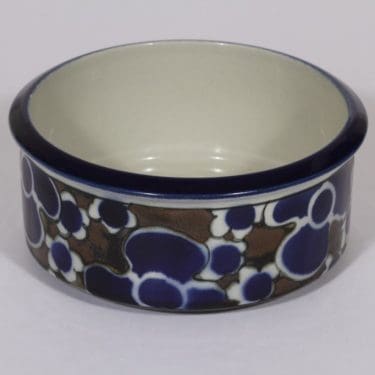 Arabia Saara kulho, sininen, suunnittelija Anja Jaatinen-Winquist, erikoiskoriste, retro