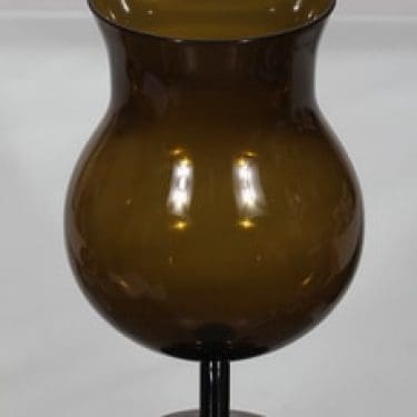 Nuutajärvi Aromilasi maljakko, signeerattu, suunnittelija Saara Hopea, signeerattu, suuri