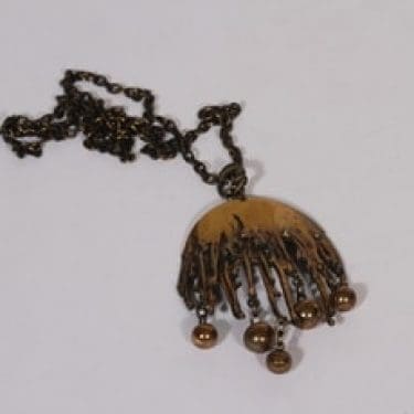 Turun Hopea 3114 kaulakoru, Kaarna, suunnittelija Pentti Sarpaneva, Kaarna